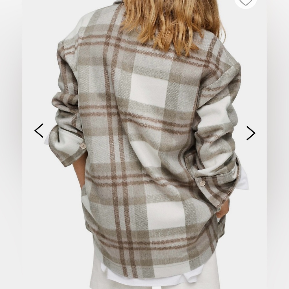 MANGO Oversized Shacket - Picture 2 of 10